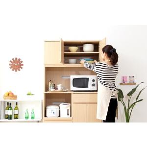 シンプル Wor インテリアショップtrim 完成品 おしゃれ 食器棚 調理家電もすっきり収納 食器棚 幅100cm Wiora ヴィオラ キッチン収納 家具 インテリア 炊飯器置き場 メーカー直販専門ショップの