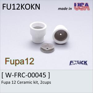 Tig溶接トーチ ノズル セラミックスカップ　FURICK CUP   Fupa 12 Ceramic kit, 2cups (FU12KOKN)｜trine-shop