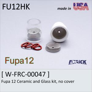 Tig溶接トーチ ノズル 軽量セラミックス/パイレックスカップ　FURICK CUP   Fupa 12 Ceramic and Glass kit, no cover (FU12HK)｜trine-shop