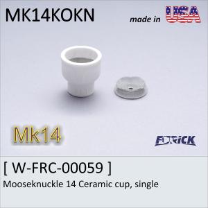 Tig溶接トーチ ノズル セラミックスカップ  FURICK CUP　Mooseknuckle 14 Ceramic cup, single (MK14KOKN)｜trine-shop