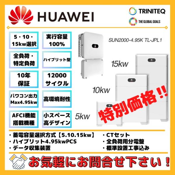 HUAWEI 住宅用蓄電システム LUNA2000【現地調査】