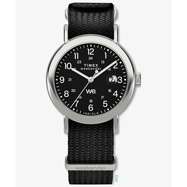 TIMEX タイメックス 真鍮ケース デイト表示 ブラック インディグロナイトライト TW2W861...