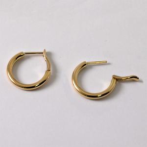 フ-プピアス レディース 18k 小さめ シン...の詳細画像2