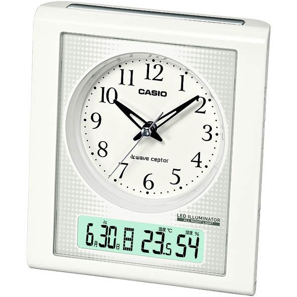 CASIO カシオ　CLOCK 置き時計 掛け時計 目覚まし時計 TQT-351NJ-7BJF