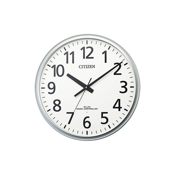 RHYTHM リズム CITIZEN シチズン 掛け時計 電波時計　連続秒針 飛散防止処理風防ガラス...