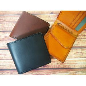 コルボ CORBO. 財布 本革 牛革 レザー 日本製 SLATE スレート 横型 二つ折り 財布 ...