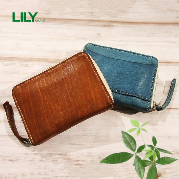 リリー LILY REAL MIND リアルマインド フォロ 馬革 製品染め ユーズド加工 ラウンド...