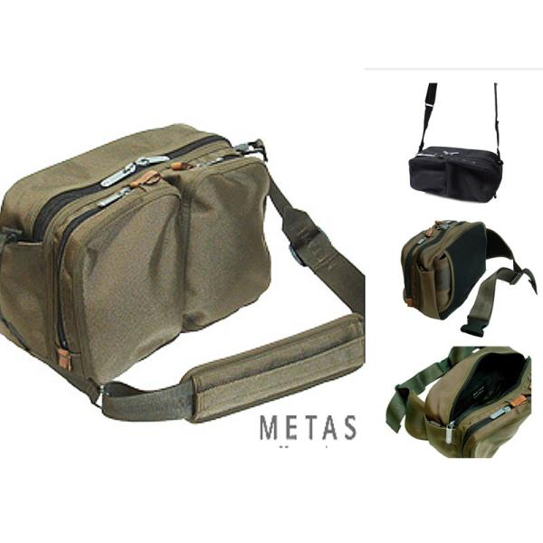 メタス METAS 国産 ナイロン 2WAY ウエストバッグ 兼用 ショルダーバッグ UDP-17