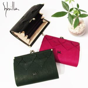 Sybilla シビラ 財布 sybilla がま口 二つ折り オリガミ