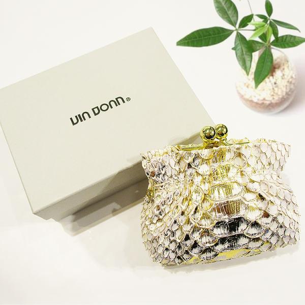 VIA DOAN ヴィア ドアン レザー Doree ドーレ ダイヤモンド パイソン ヘビ革 蛇革 ...