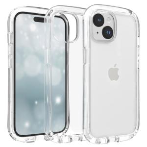 ajouter アジュテ iPhone 15 衝撃吸収ラウンドケース-クリア｜trinitypremiumstore