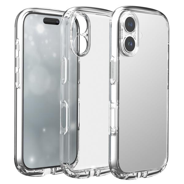 iPhone 17 [LIGHT SHIELD Solid] 超精密設計 衝撃吸収 ハイブリッドクリ...