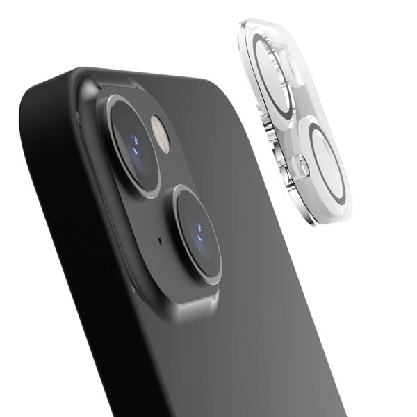 iPhone カメラカバー レンズ 保護 カバー フィルム フルカバー  iPhone 13  ガラ...