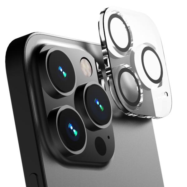 iPhone カメラカバー レンズ 保護 カバー フィルム フルカバー  iPhone 14 Pro...