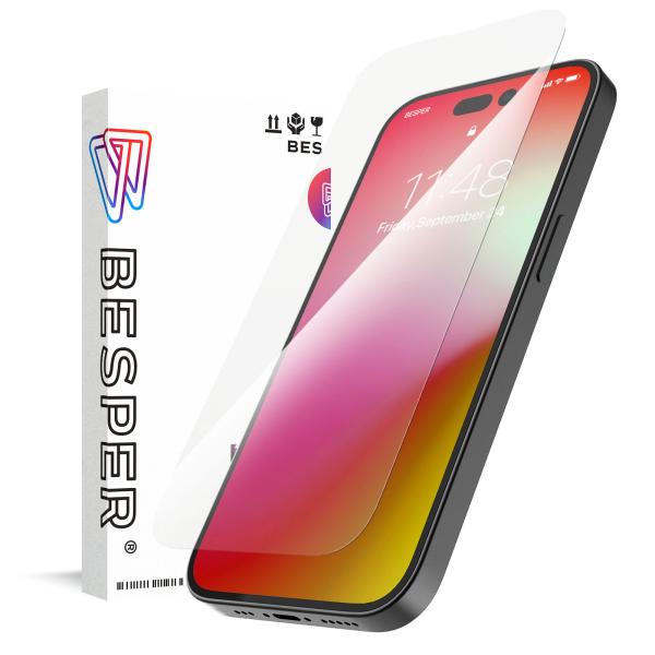 iPhone 保護フィルム ガラスフィルム iPhone 14 Pro フルクリア Dinorex ...