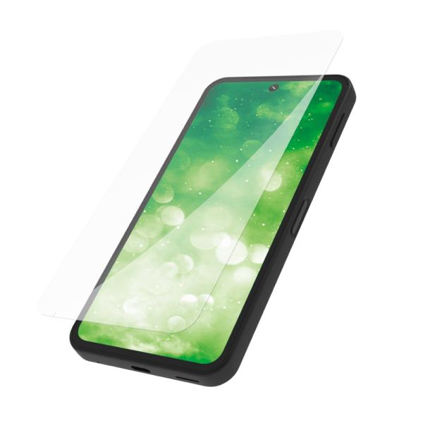 Simplism シンプリズム AQUOS sense9 透明 画面保護強化ガラス 位置ピタ TR-...