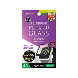 Simplism シンプリズム Apple Watch 42mm 3  2  1 気泡ゼロFLEX ...