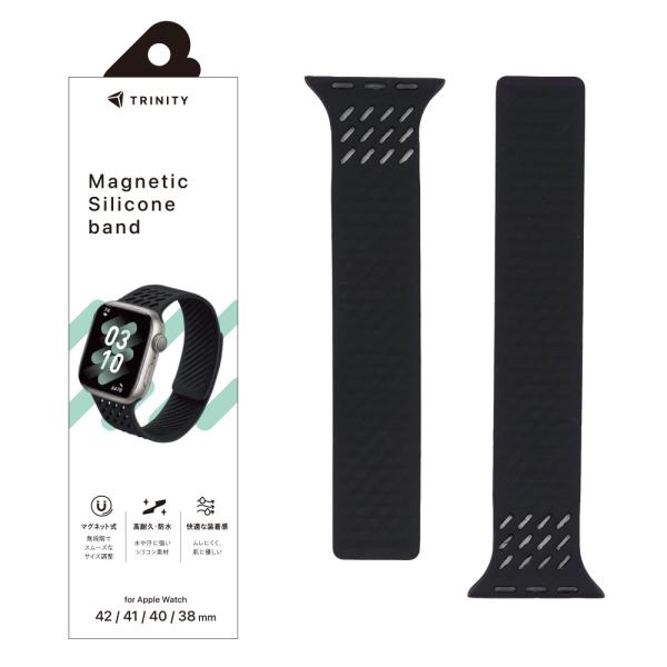トリニティ Apple Watch 42mm / 41mm / 40mm / 38mm マグネットシ...