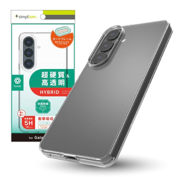 Simplism シンプリズム GalaxyS26用 [Turtle] ハイブリッドケース TR-G...