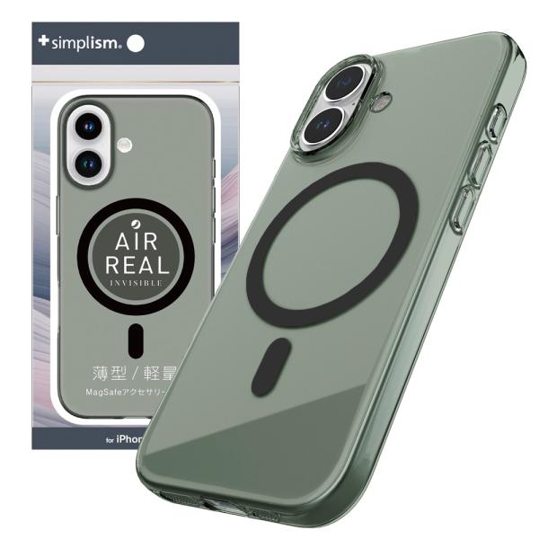 Simplism シンプリズム  iPhone17用 [AIR-REAL INVISIBLE] Ma...