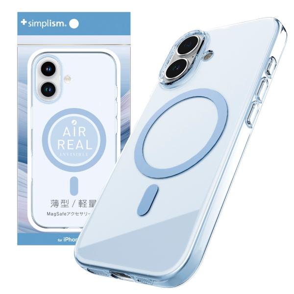 Simplism シンプリズム  iPhone17用 [AIR-REAL INVISIBLE] Ma...