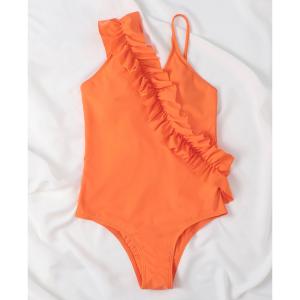 ボディワンピース モノキニ 水着 ミカン オレ...の詳細画像2