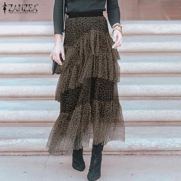 スカート パッチワーク ボヘミア Patchwor レオパード プリント おしゃれ かわいい セクシ...