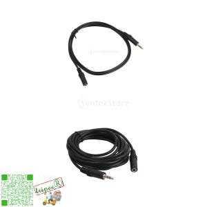 AUX延長ケーブル 2本セット オーディオ 3メートル+0.5メートル