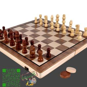 チェス チェスセット マグネット式 チェス盤 駒 ボードゲーム 
