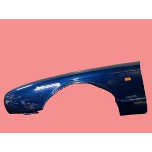 ジャガー XJシリーズ GF-J13KB 左フロントフェンダー 紺/JHE　H14　個人宅発送不可　...