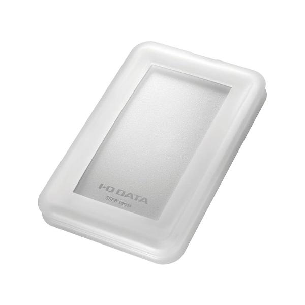 ＩＯデータ USB 3.1 Gen 2対応 ポータブルSSD 500GB（ホワイト） SSPB-US...