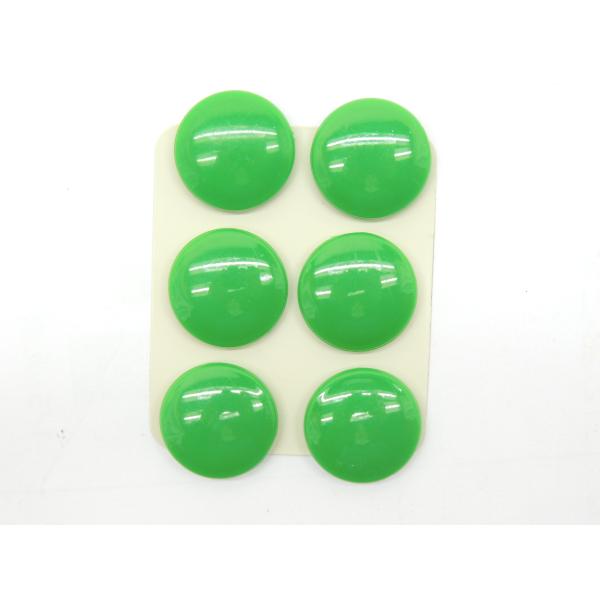 新潟精機 SK BeHAUS カラーマグネット 丸 20 緑 ６個入 　スチール　ホワイトボード　メ...