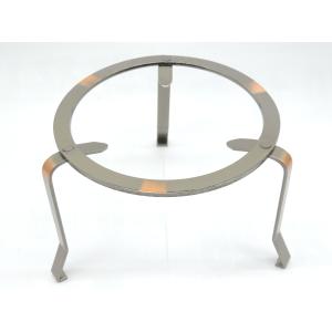 日本製 鍛冶助 黒染め五徳 5寸(リング・脚とも9ミリ丸) 鉄製 JAN