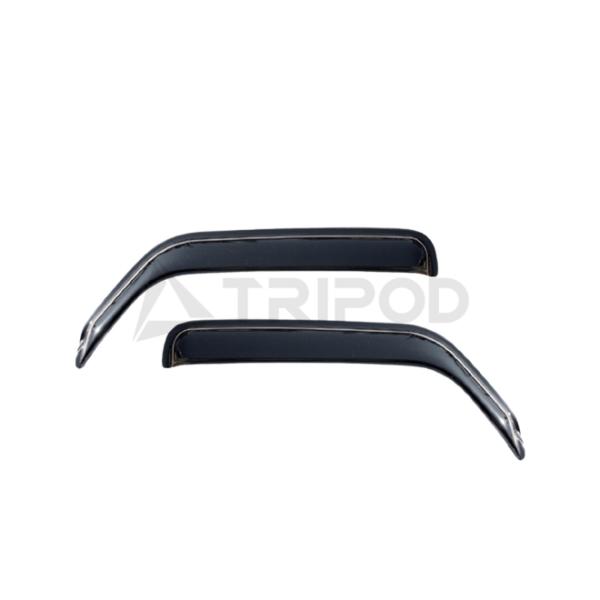 98-03y ラムバン ダッジバン ドアバイザー スリム スモーク 2PC AVS オートベントシェ...