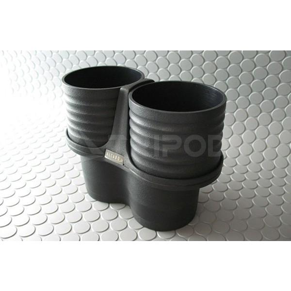 ALCABOドリンクホルダー　for FIAT 500 (フロント・リア共用)　ブラックカップ