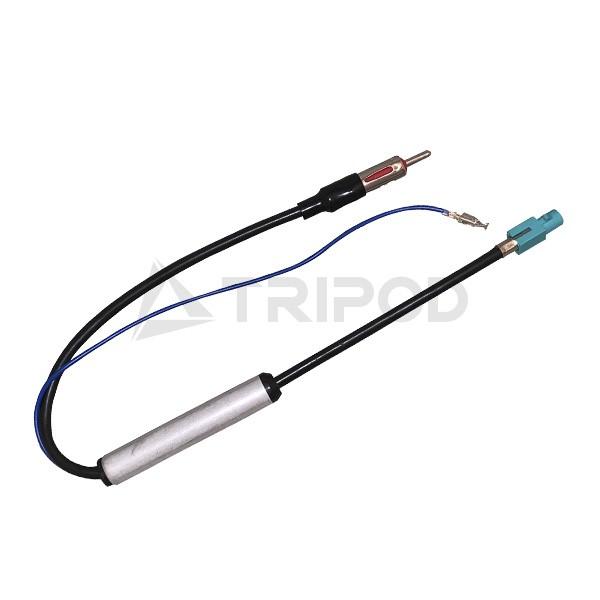 アンテナ変換 FAKRA→JASO ブースター付き（電流通過型）