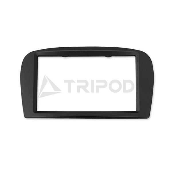 AVC230 ベンツSLクラス(R230) 前期 DVDナビ付車用 ブラックパネル2DIN取付KIT