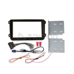 AVC】2DINナビ取付キット - VW ゴルフ6 VI 2009(H21)/4〜2013(H25)/6