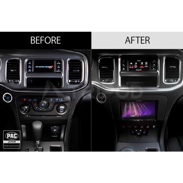 PAC JAPAN | CH4000  11y〜14yダッジ　チャージャー2DINオーディオ用ナビ取...