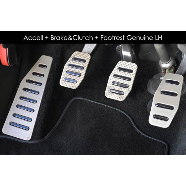 フットレスト専用ポティングデカール for アバルト