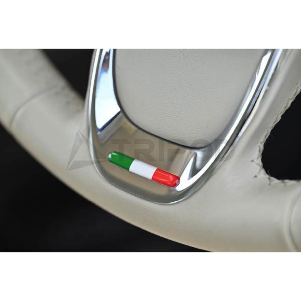 CO-PET-FA02　core OBJ トリコロールエンブレム S for フィアット/アバルト