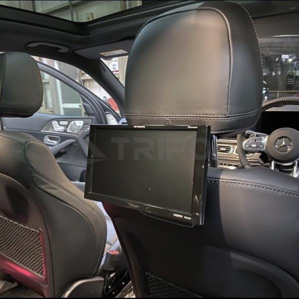 CO-RST02 BENZ G/GLE/GLSクラス専用リアモニター取付KIT 背面レール付モニター...