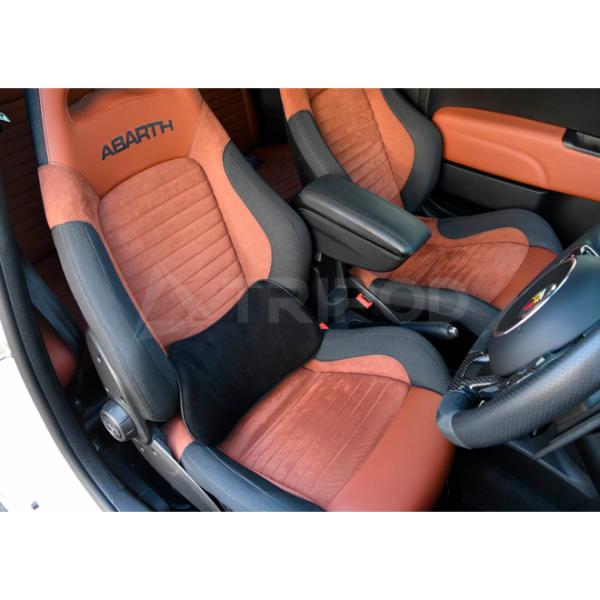 CS-LSC-01　Lumbar Support 低反発スエードクッション for アバルト 595...