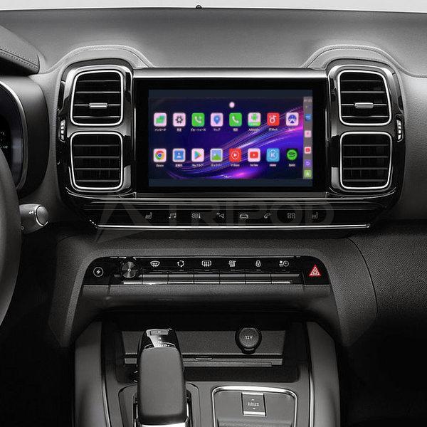 UROID MAX シトロエン  純正Apple CarPlay搭載車両で動画アプリの再生が可能！G...