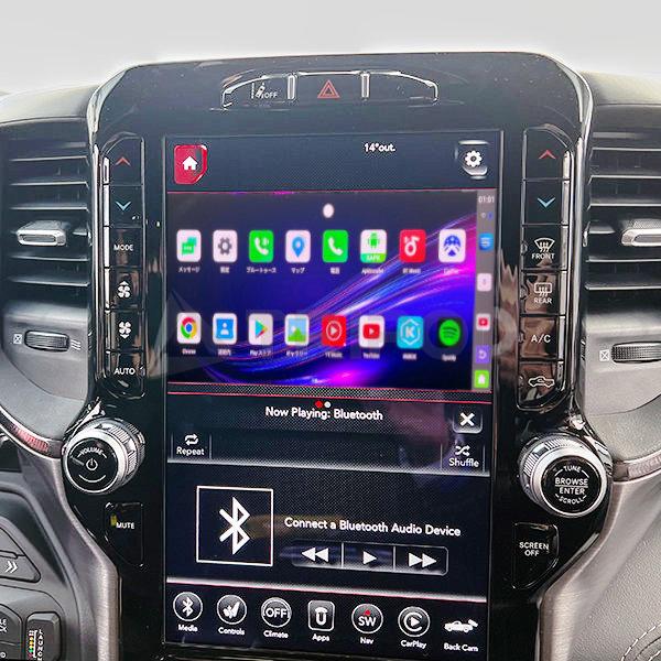 UROID MAX ダッジ 純正Apple CarPlay搭載車両で動画アプリの再生が可能！Goog...