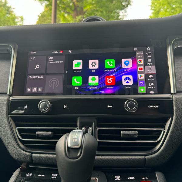 UROID MAX ポルシェ  純正Apple CarPlay搭載車両で動画アプリの再生が可能！Go...