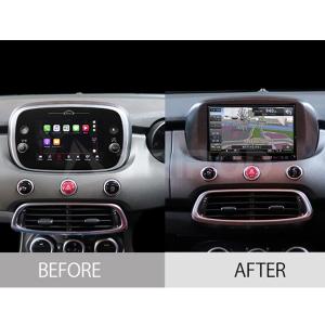 FIAT（フィアット） F500X-03BK-CAN フィアット500X 2DINナビ取付