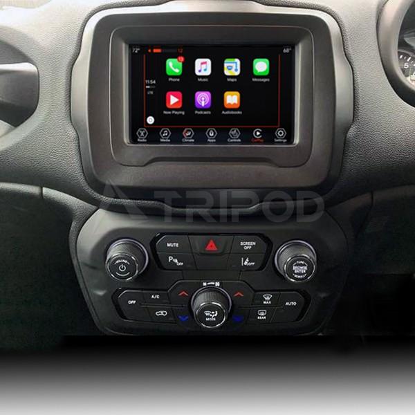 F7-IF-02 ジープ レネゲード/コンパス ７インチUconnect付車専用HDMI入力対応 A...