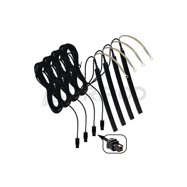 STDTVSM4 地デジアンテナ　コネクタVR-1　4本セット