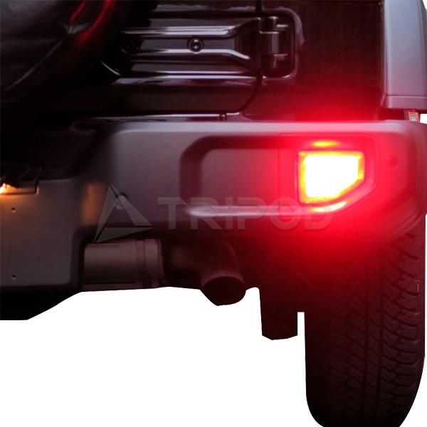 【TP-BFJL】新型ジープ JLラングラースポーツ 専用　バックフォグ LEDバルブ